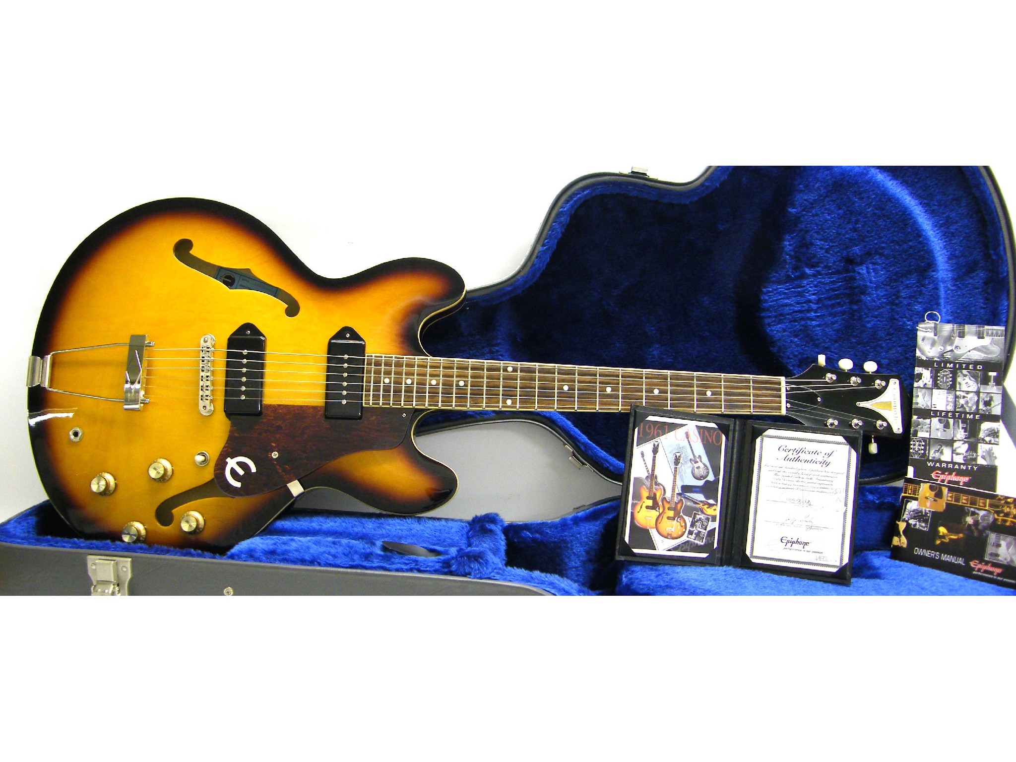 Appraisal: Epiphone th anniversary ' ' ES- TD Casino hollow body