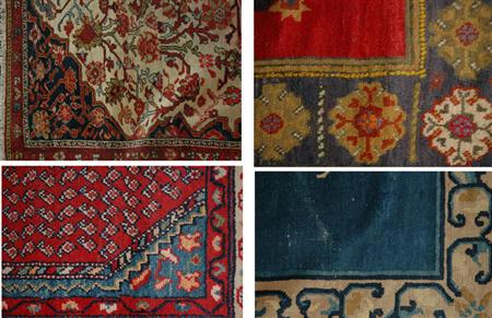 Appraisal: Group of Four Assorted Rugs Estimate -