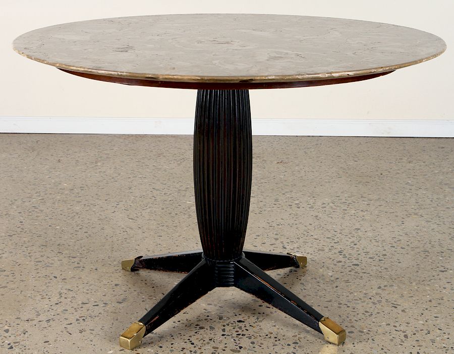 Appraisal: ITALIAN MARBLE TOP OCCASIONAL TABLE C An Italian occasional table