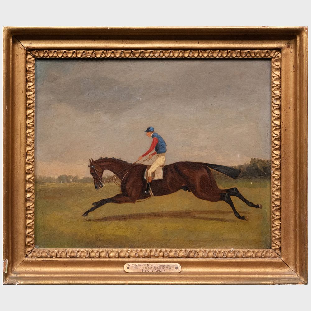 Appraisal: Samuel Henry Alken - Mr S Nichols' Bay Colt Newminster