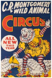 Appraisal: C R Montgomery Wild Animal Circus N p ca One