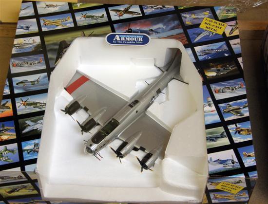 Appraisal: Franklin Mint Armour Collection B Flying Fortress Carolina Moon Boxed