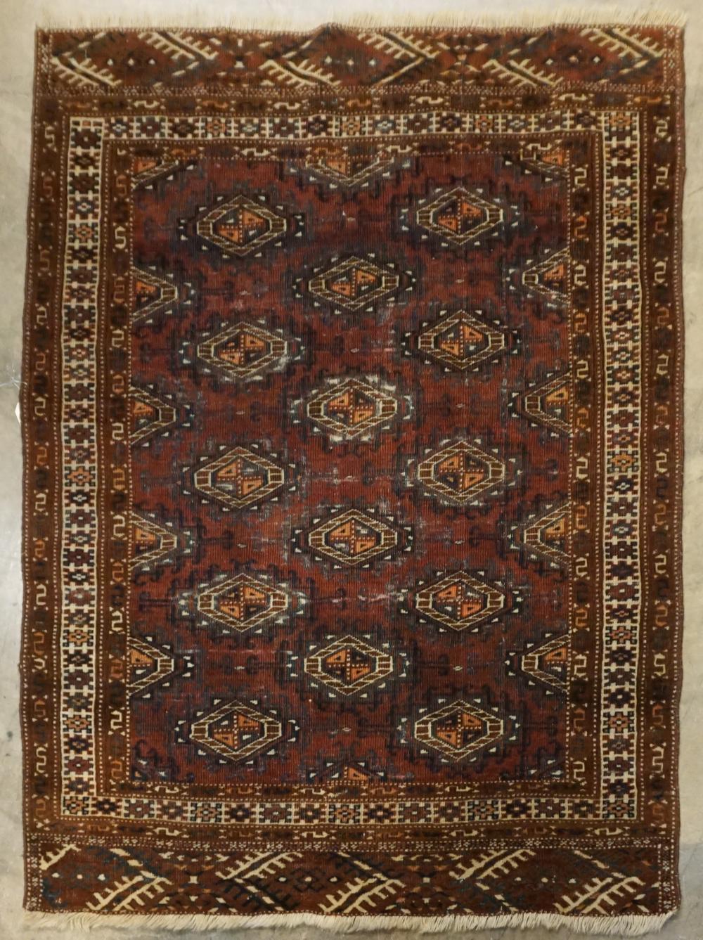 Appraisal: Turkoman Rug ft in x ft in