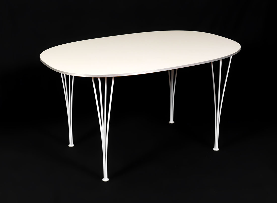 Appraisal: PIET HEIN FOR FRITZ HANSEN SUPER ELLIPTICAL TABLE Circa Piet