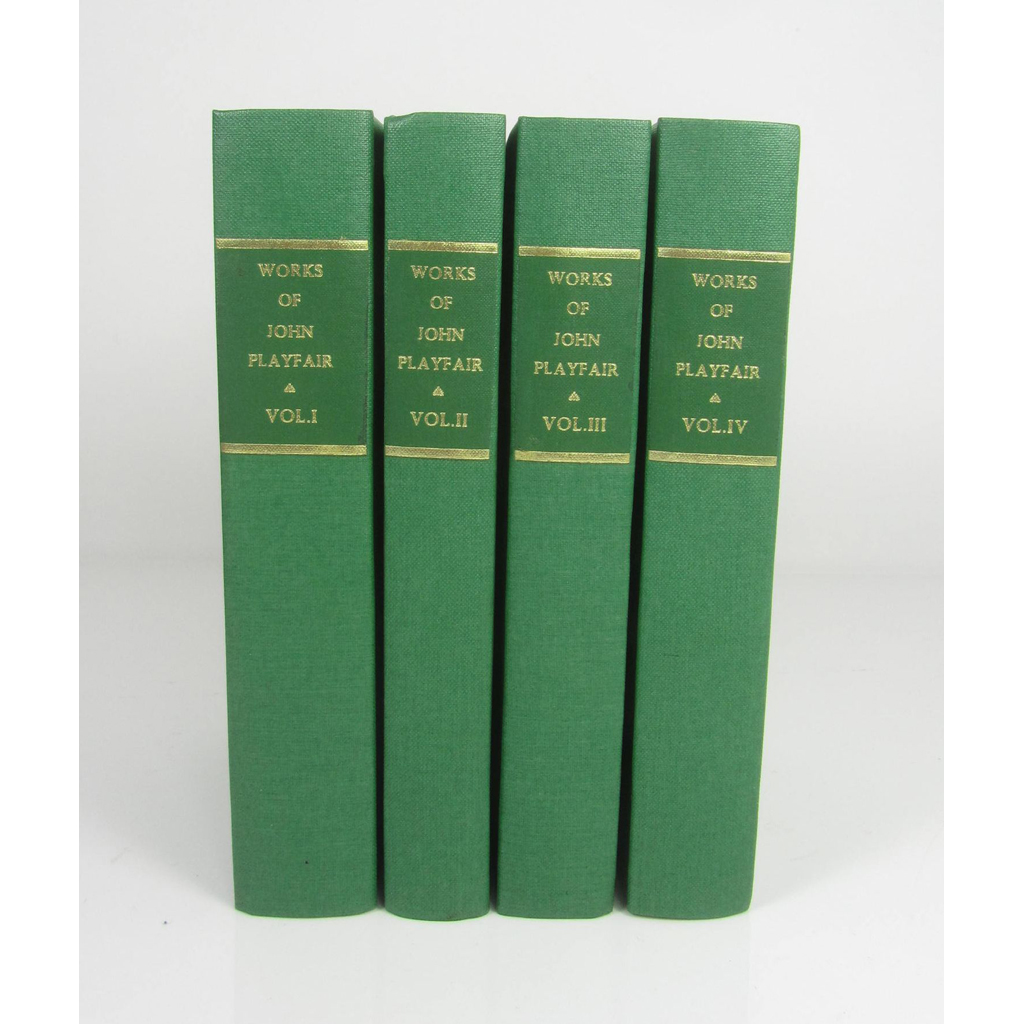 Appraisal: Playfair John The Works Edinburgh Constable volumes vo half-titles in