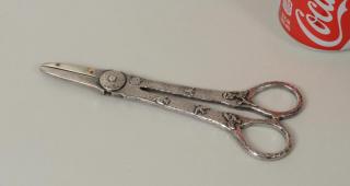 Appraisal: Pair Gorham Sterling Silver Grape Shears Pair of Gorham sterling