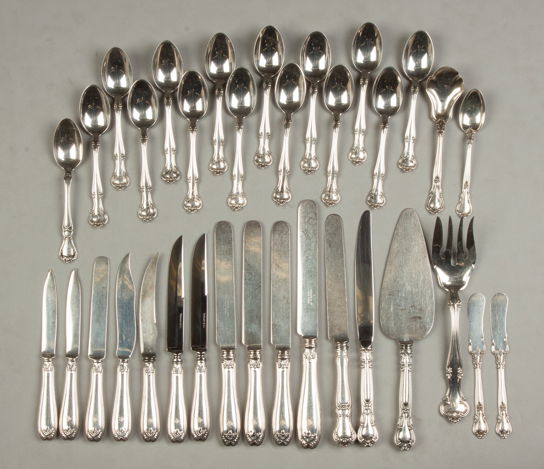 Appraisal: Group of Various Sterling Silver Flatware Photo Sterling Silver Spoons