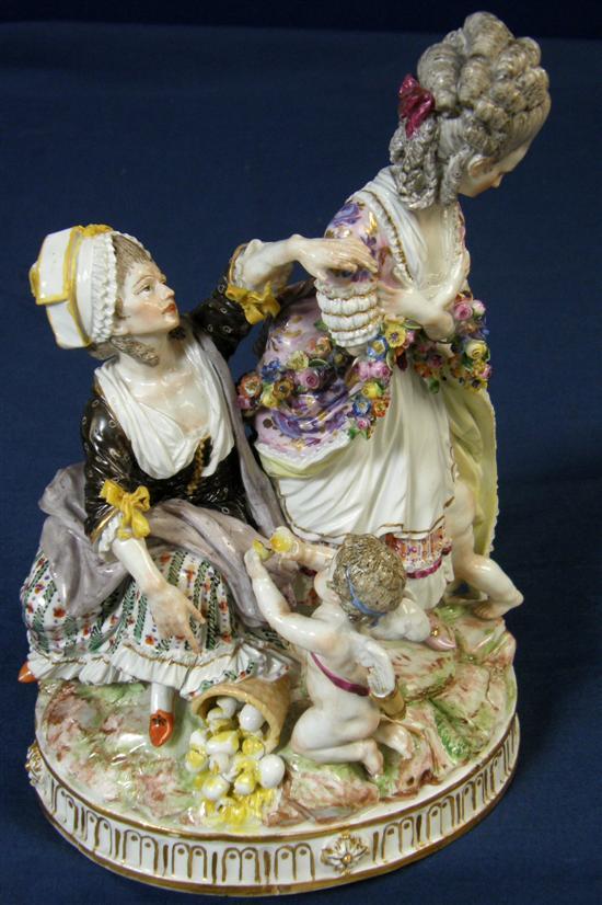 Appraisal: Early twentieth century Meissen figural group of two ladies and