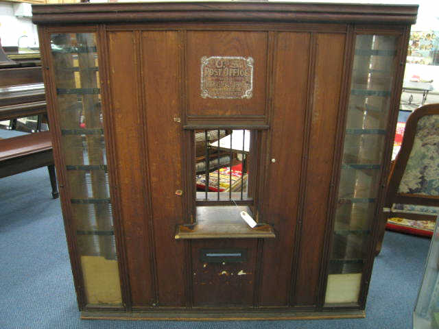 Appraisal: Victorian Post Office Window general delivery type