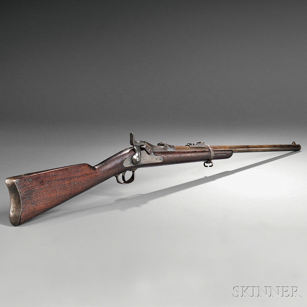 Appraisal: Model Custer Range Trapdoor Springfield Carbine c late th century