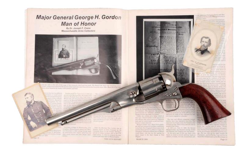 Appraisal: Historic Colt Model Long-Flute Revolver Serial This revolver was manufactured