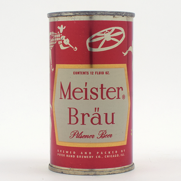 Appraisal: Meister Brau Set Can Flat Top SQUARE DANCE - Reference