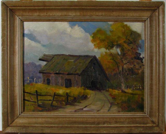 Appraisal: John Cowan Templeton - x Oil on Board Signed Lower