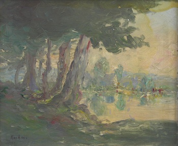 Appraisal: May Lydia Ames American Cleveland School - Morning at Brady