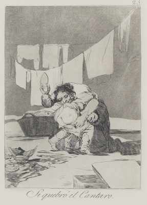 Appraisal: Francisco de Goya y Lucientes Spanish - Siqerbro el Cantaro