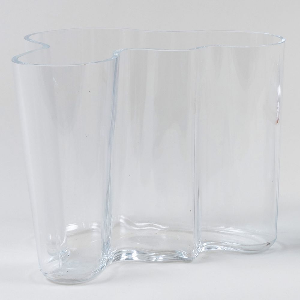 Appraisal: Alvar Aalto for Ittala Glass 'Savoy' Vase With acid stamp