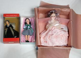 Appraisal: lot of Madame Alexander dolls in boxes including Friedrich Marta