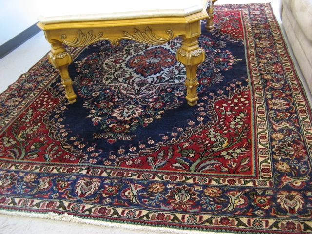 Appraisal: PERSIAN TABRIZ CARPET East Azarbaijan province northwestern Iran central floral