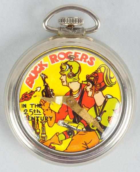 Appraisal: Buck Rogers Revival Pocket Watch Description Excellent working condition Missing