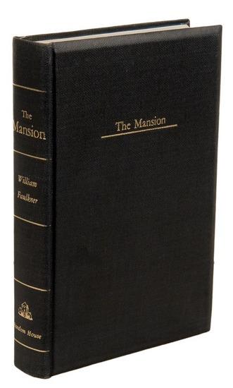 Appraisal: FAULKNER William The Mansion New York Random House vo Original