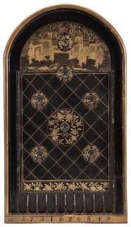 Appraisal: Early Bagatelle Game China or Japan ca Bagatelle was the