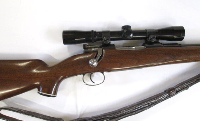 Appraisal: SPORTERIZED MODEL CHILEAN BOLT ACTION MAUSER RIFLE x mm caliber