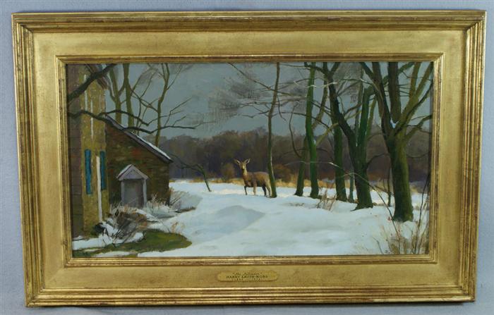 Appraisal: Harry Leith-Ross American PA - oil on masonite The Intruder