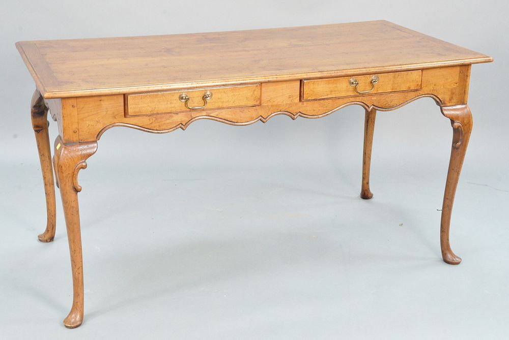 Appraisal: Country French style desk with stands ht top x Country