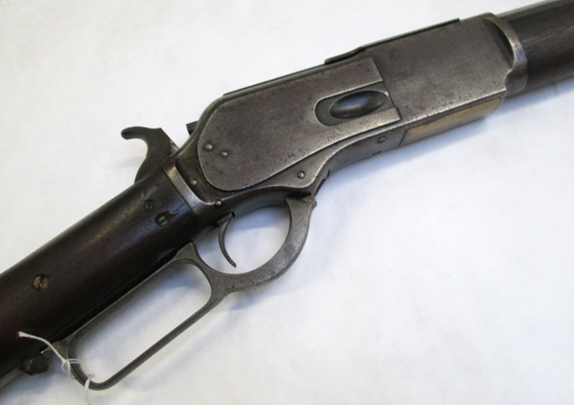 Appraisal: WINCHESTER MODEL LEVER ACTION RIFLE - caliber octagonal barrel single