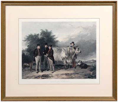 Appraisal: Print after Richard Ansdell A Scene at Wiseton Lord Spencer