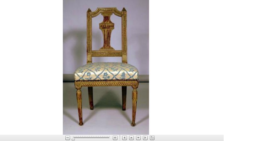 Appraisal: Swedish Neoclassical green painted side chairlate th early th century