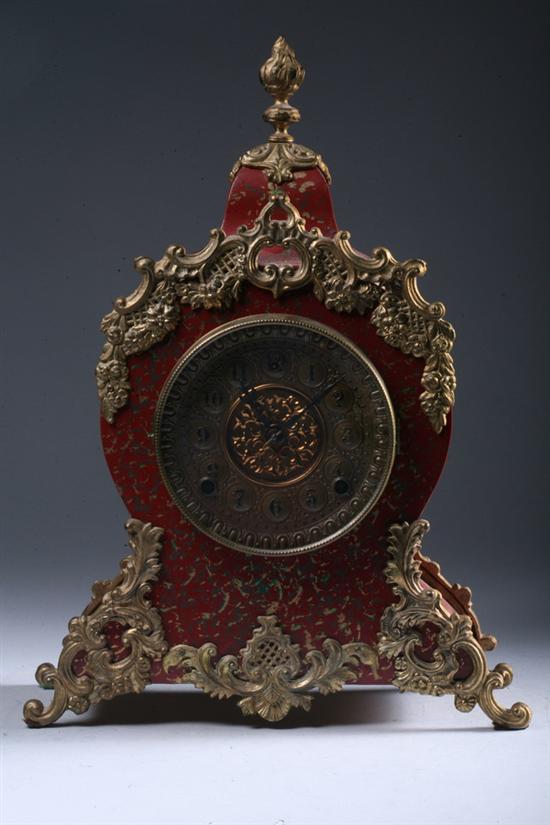 Appraisal: RARE WINSTED 'NAPOLEON' MANTLE CLOCK Circa late- th century Time