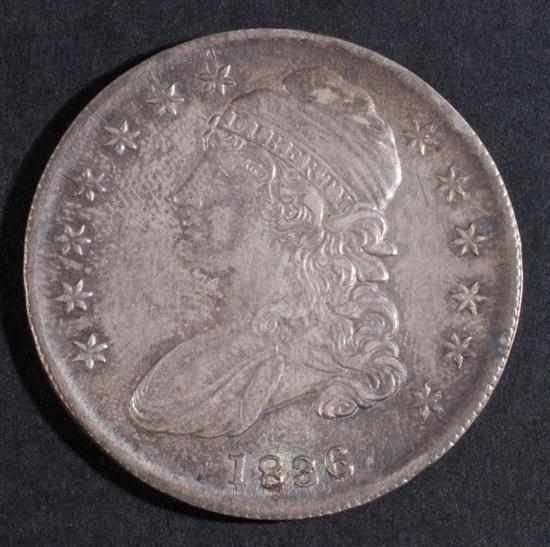 Appraisal: United States capped bust type silver half dollar lettered edge