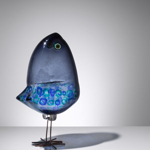 Appraisal: Alessandro Pianon - 'Pulcini' Bird c Vistosi Italy glass murrine