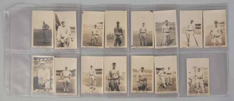 Appraisal: Lot of Baseball Photographs Description Circa s Some are marked