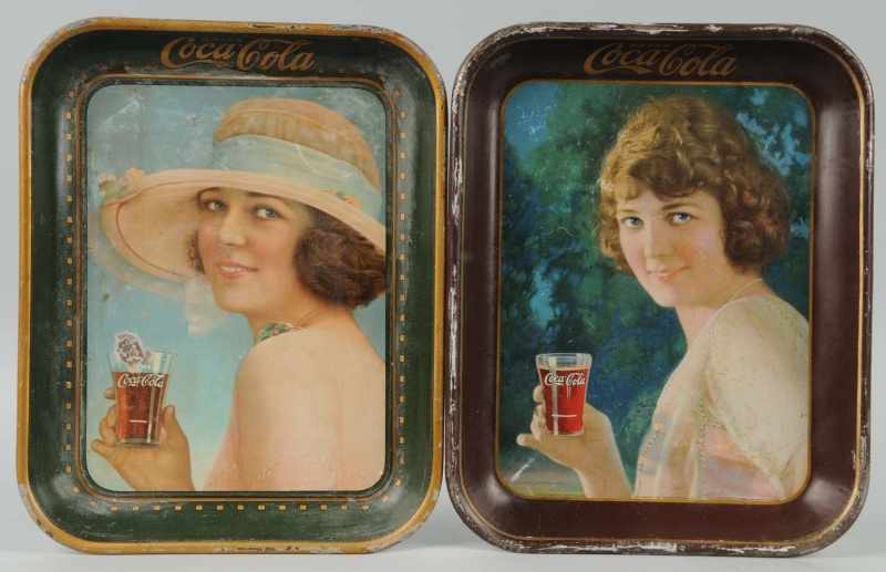 Appraisal: Lot of Tin Coca-Cola Serving Trays Description Includes one tray