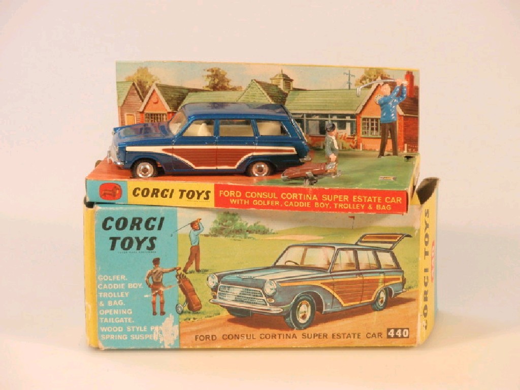 Appraisal: A Corgi Toys Ford Consul Cortina super estate car boxed