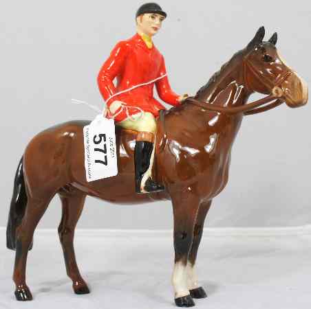 Appraisal: Beswick Huntsman on Standing Horse