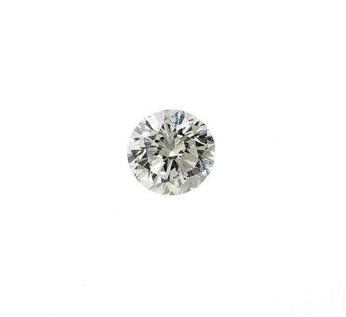 Appraisal: UNSET BRILLIANT-CUT DIAMOND Unset brilliant-cut diamond of ct E VVS