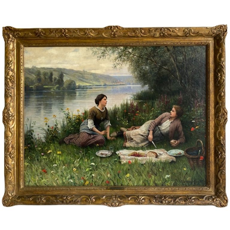 Appraisal: Daniel Ridgway Knight American - Daniel Ridgway Knight Normandy Garden