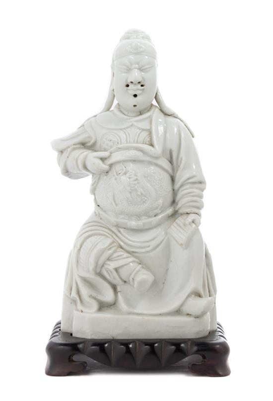 Appraisal: Sale Lot A Chinese Blanc-de-Chine Porcelain Figure th th century