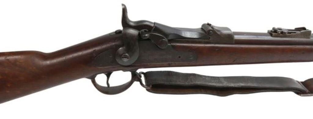 Appraisal: U S Springfield Trapdoor Rifle Model mfg - caliber barrel