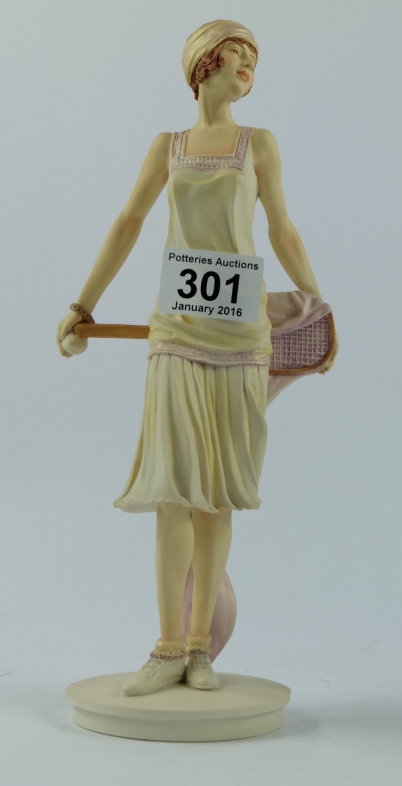 Appraisal: Royal Doulton Classique lady figure Anyone for Tennis CL including