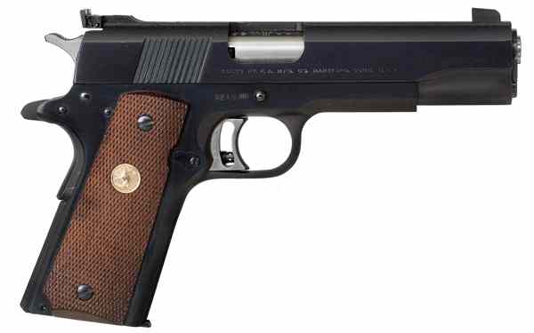 Appraisal: Colt National Match Mid-Range Semi-Auto Pistol spl '' barrel S