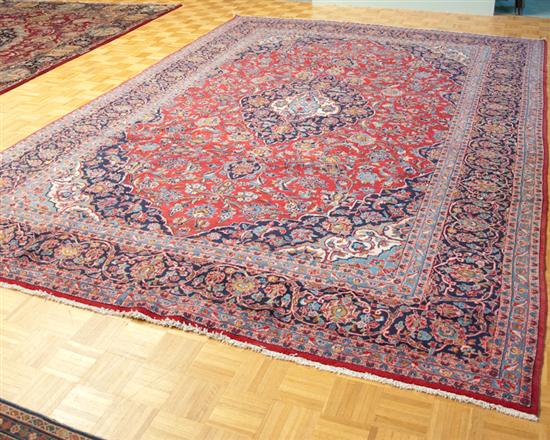 Appraisal: Persian Kashan Rug ' x '