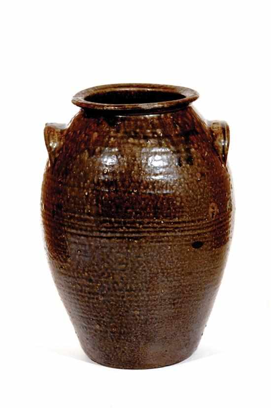 Appraisal: Southern stoneware storage jar Thomas Richie Catawba Valley North Carolina