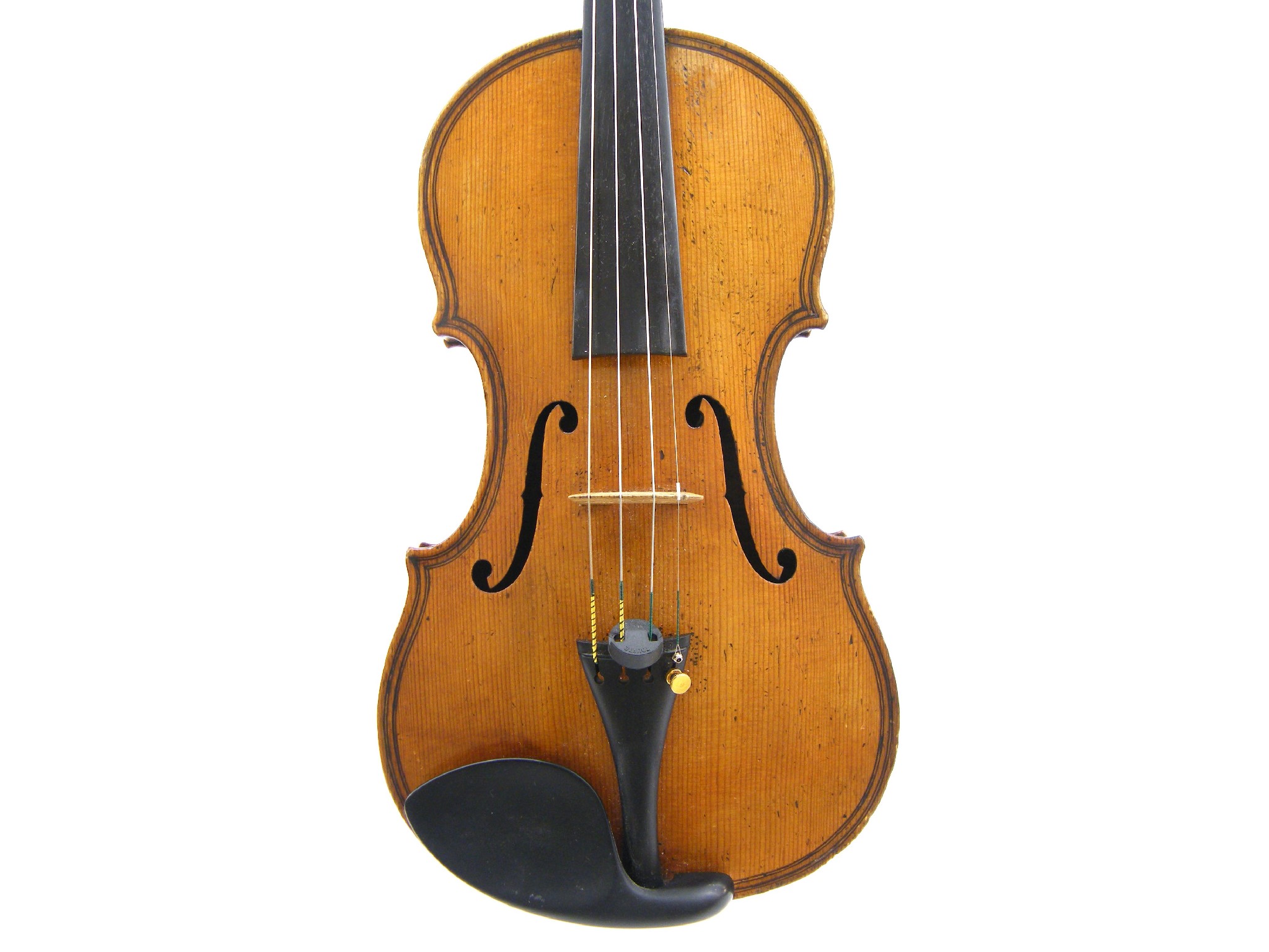 Appraisal: Good French double purfled violin of the J B Vuillaume