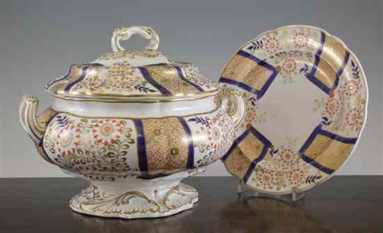 Appraisal: A Copeland Garrett porcelain part dinner service c - decorated