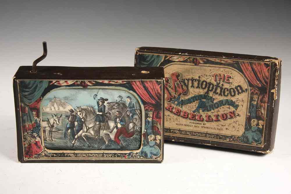 Appraisal: RARE CIVIL WAR MEMORABILIA - 'The Myriopticon A Historical Panorama