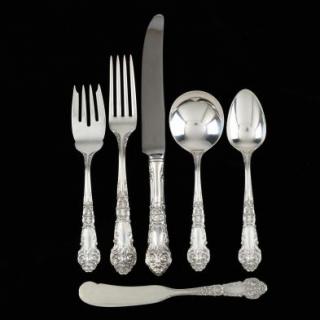 Appraisal: Reed Barton French Renaissance Sterling Silver Flatware pieces service for